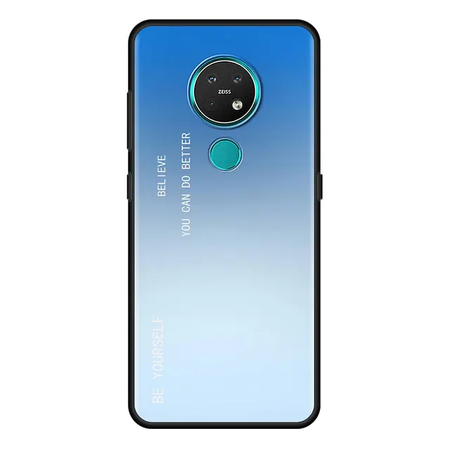 Gradient BE YOURSELF Cell Phone Case for Nokia 5.4 7.2 3.4 5.3 2.3 3.2 8.3 5G 2.4 2.2 4.2 1.3 1.4 C20 G20 X20 Cover Coque B11