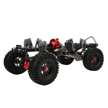 

313mm 12.3-inch Wheelbase Assembled Frame Chassis For 1/10 RC Tracked Vehicles SCX10 SCX10 II 90046 90047 RC Car
