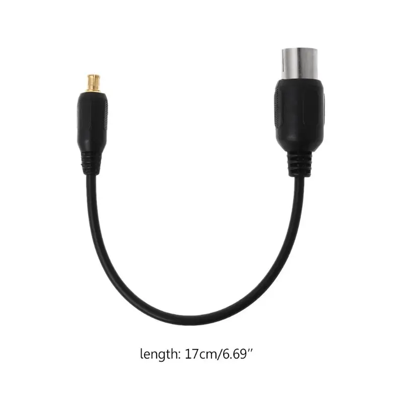 

1PC IEC to MCX Antenna Pigtail Cable Adapter Connector For USB TV DVB-T Tuner 77UC