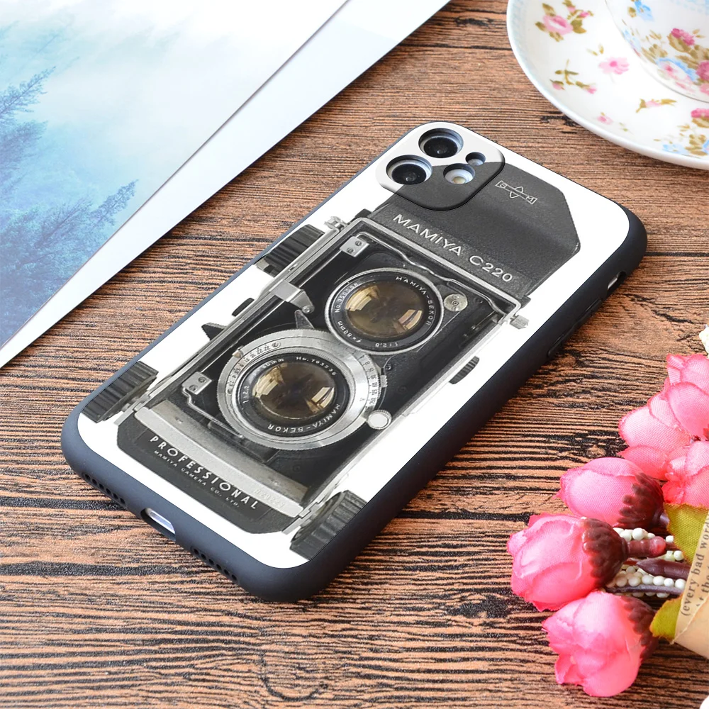 

For iPhone Mamiya C220 Print Soft Matt Apple iPhone Case