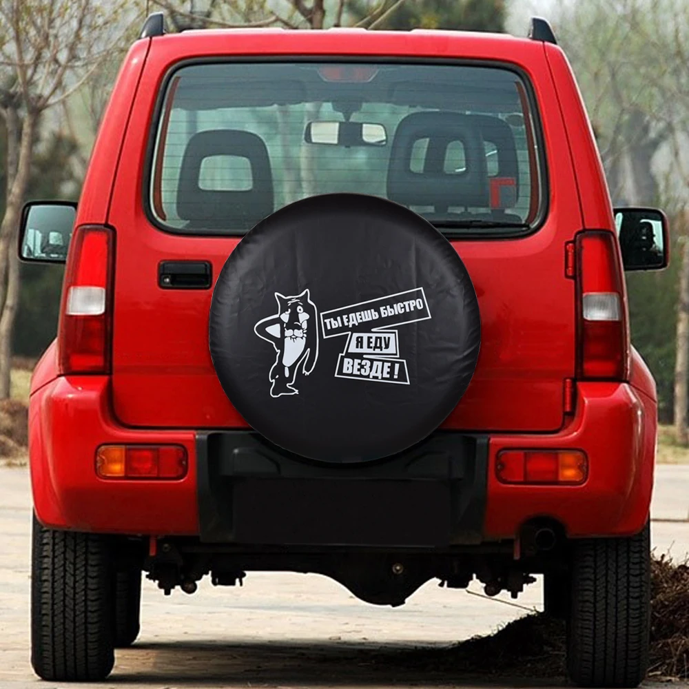 Чехол для Jeep Liberty Gladiator J12 Wrangler защитный чехол из искусственной кожи запасных шин 14