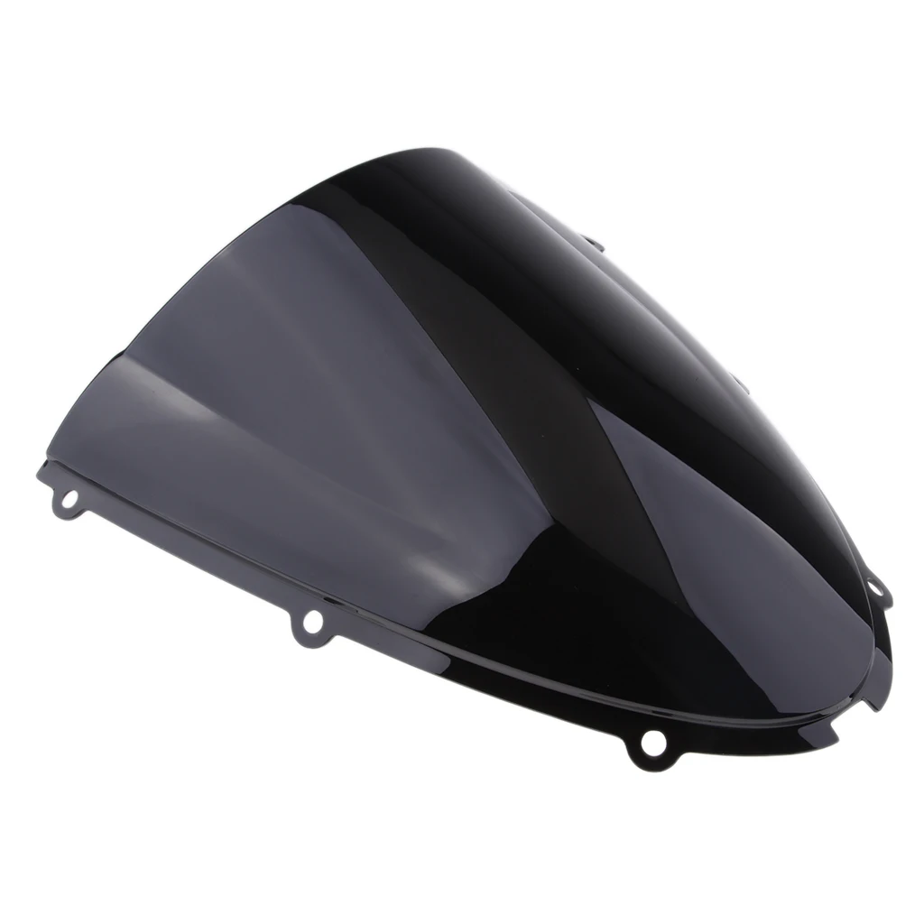 Double Bubble Windshield Windscreen for Kawasaki Ninja ZX6R 2005-2008 ZX10R 2006-2007 Motorcycle Windshield