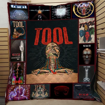 

SOFTBATFY Horror Skull Tool 3D Printing Quilt Blanket for Bed Soft Dropshipping