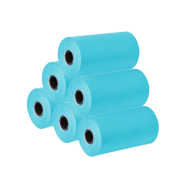 Rolls 57*30mm Thermal Paper Colorful Children Camera Instant Print Kids Camera Printing Paper Replacement Accessories Parts