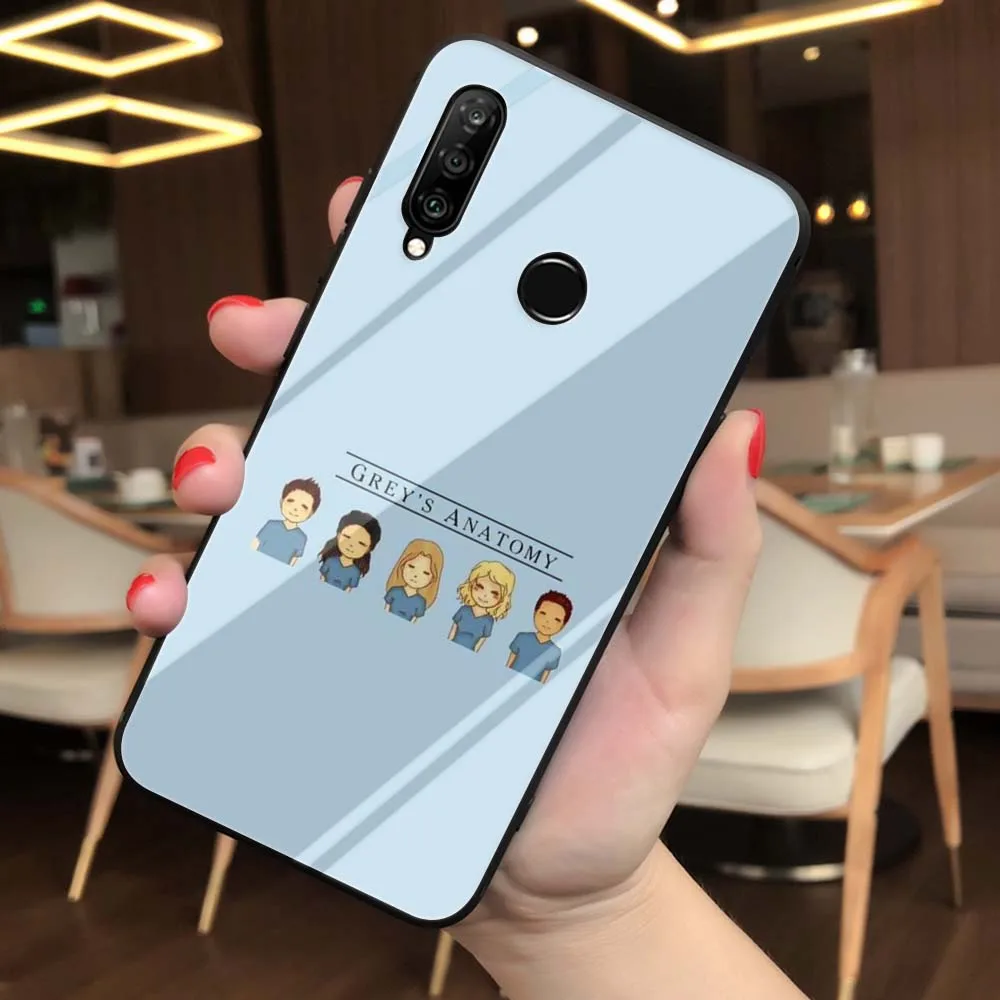 TG16 Чехол Lavaza GREYS Anatomy Merder из закаленного стекла чехол для Huawei Honor 8x9 P Smart mate 20 P10 P20 P30 Lite Pro - Цвет: TG16