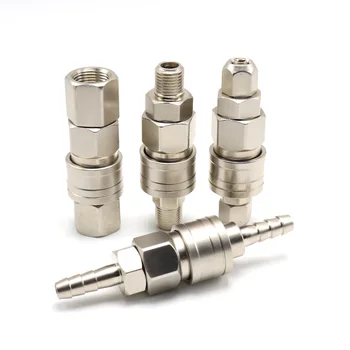 

Pneumatic Fitting European Standard EU Euro Type Air Line Quick Coupling Connector Coupler Adapter For Air Compressor