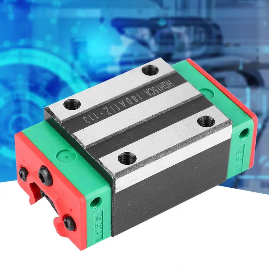 1 шт. HGH15CA линейный рельс скользящий блок перевозки CNC аксессуар красный и зеленый