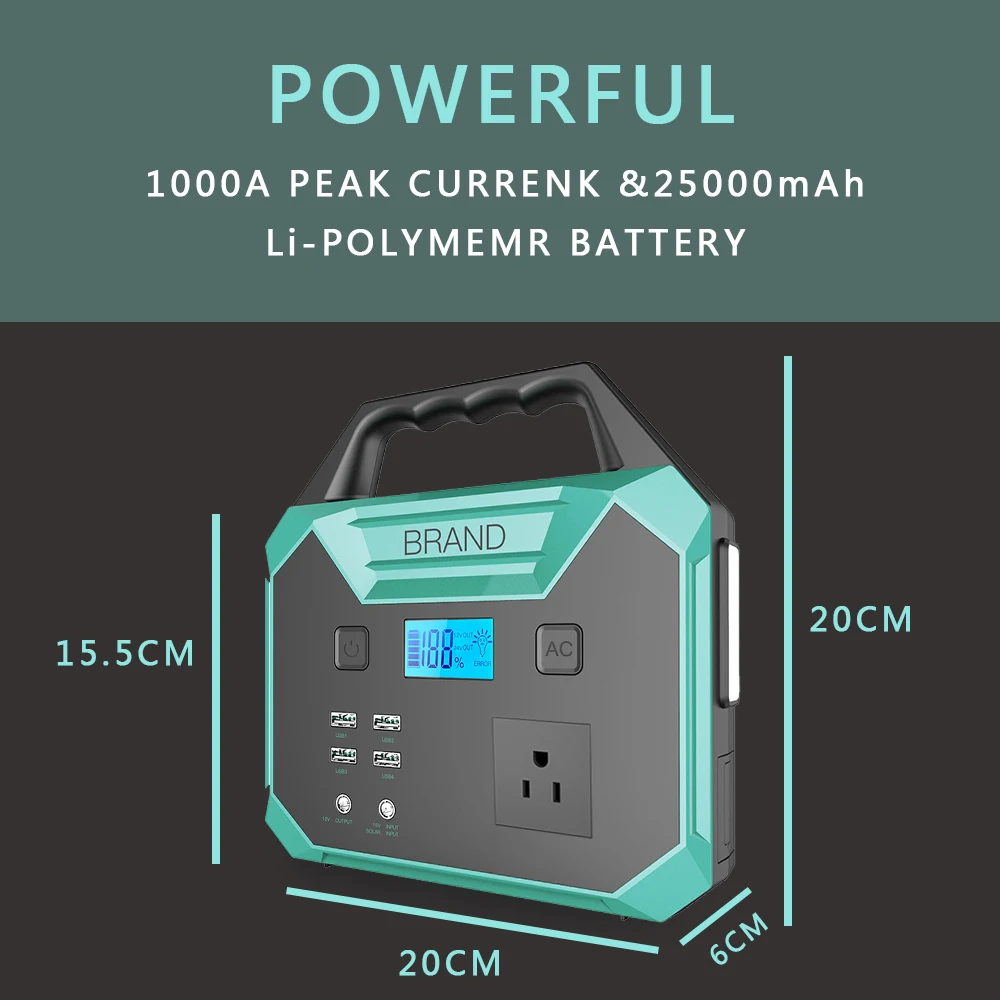 US $128.00 12V Car Jump Starter with AC Output 25000mah Power Starter Automatic Battery Booster Starting Device