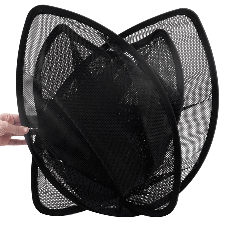  for Tesla Model X Front Windshield Sunshade Shade Foldable Magnet Mesh Side Car Window Heat Isolate