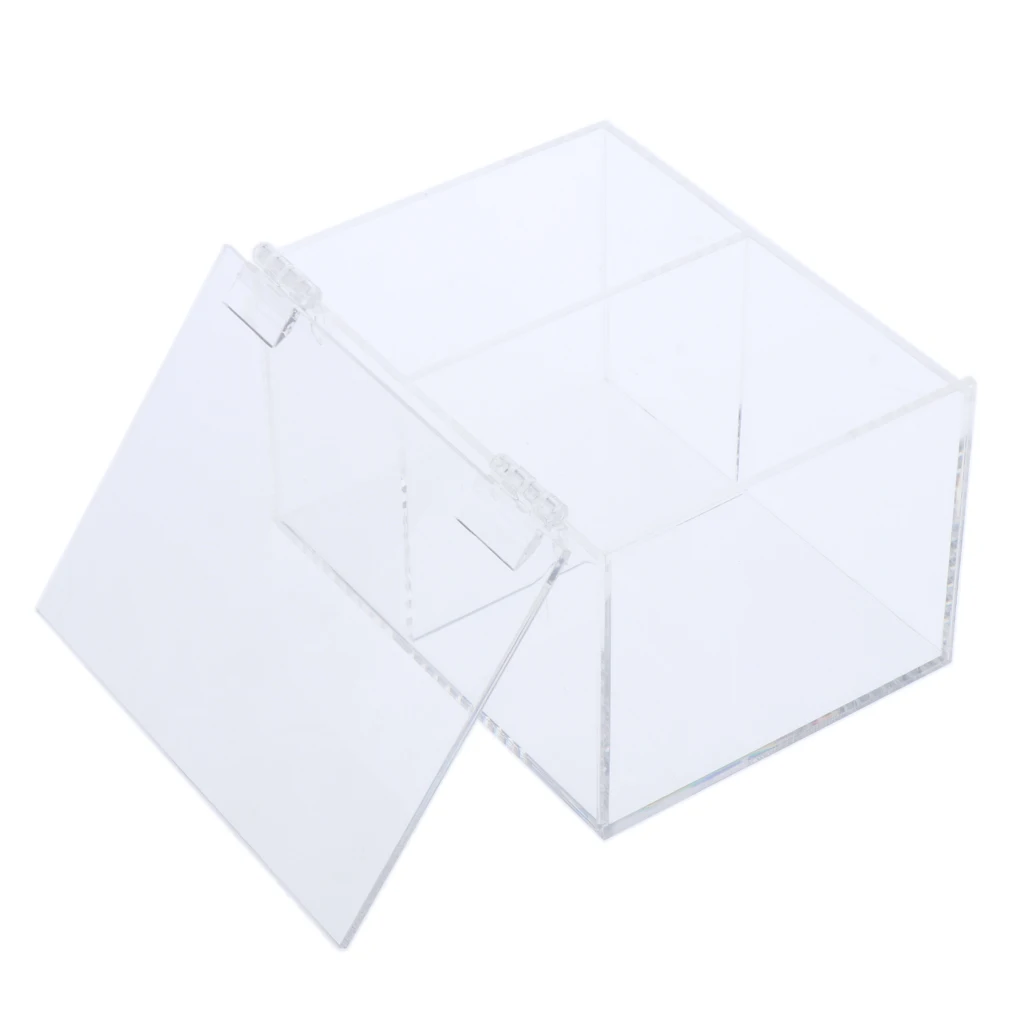 Display Acrylic Holder with Deck Shelf, for Action Figures Diecast Model Toy Cars, 4.33x3.54x5.91inch