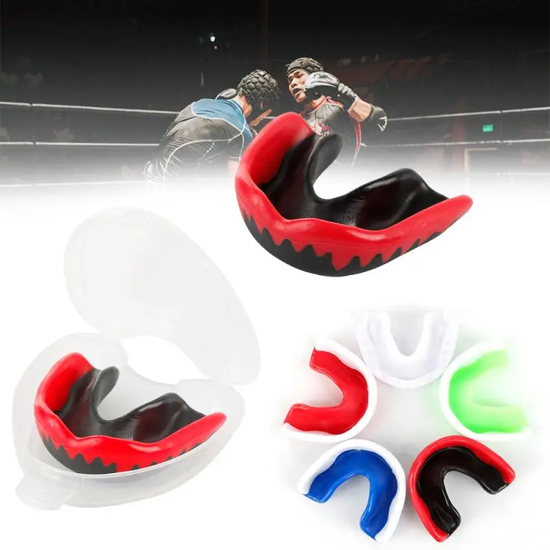 Острый зуб Спорт зуб защита бокс бой тхэквондо Бесплатные боевые Баскетбол зуб защита