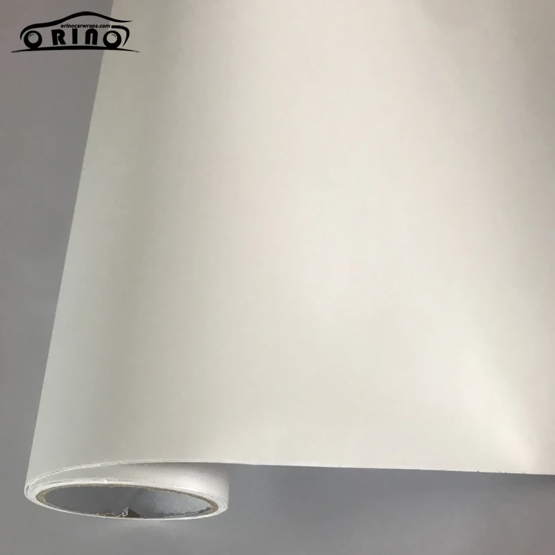 White Matt Vinyl Wrap Sticker-4