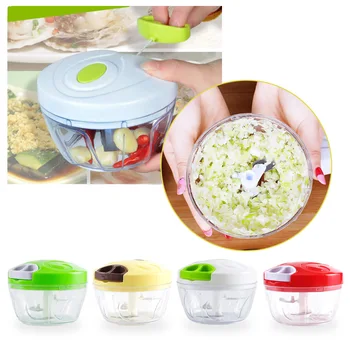 

Manual Vegetable Fruit Chopper Cutter Processor Chopper Garlic Cutter Food Fruit Twist Shredder Meat Crusher Kitchen Tool