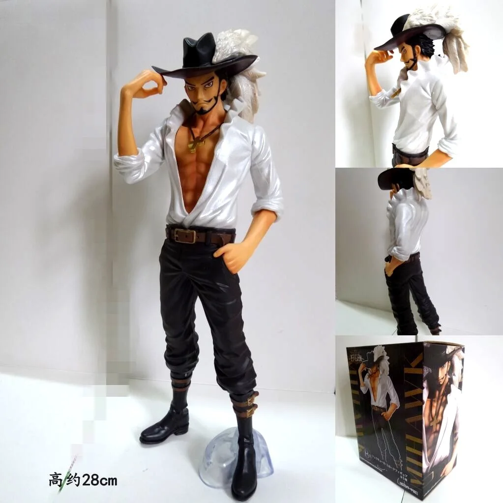 

One Piece Seven Wu Hai a Reward Hawkeye M Hawke Swordsman Boxed Garage Kit Decoration