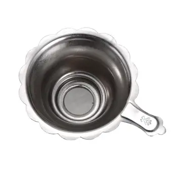 

High Quality Double-layer Fine Mesh Tea Infuser / Strainer/ Teapot Filter Sieve Stainless Steel Tea Strainers