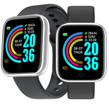 

Y68 Smart Watch D20Pro Bluetooth Fitness Tracker Watch Pedometer Life Waterproof Bracelet Heart Rate Blood Pressure Smart Band