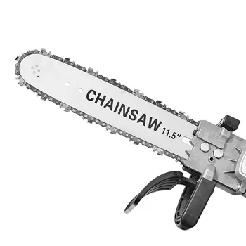 

Electric Angle Grinder DIY Electric Saw 11.5 Inch Chainsaw Bracket Set High Carbon Steel To Chain Saw Woodworking Power Tool