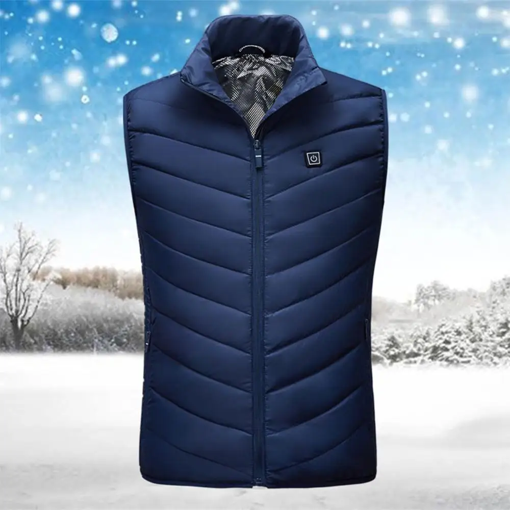 

Washable Heating Vest Usb Charging Heating Warm Vest Control Temperature Outdoor Camping Hiking Golf (Battery Not Included)
