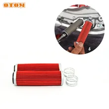 OTOM Motorcycle 2/4 Pcs Engine Oil Filters Imported Filtration Paper For ZONGSHEN NC250 NC450 Off-Road Motocross Dirt Bike Parts