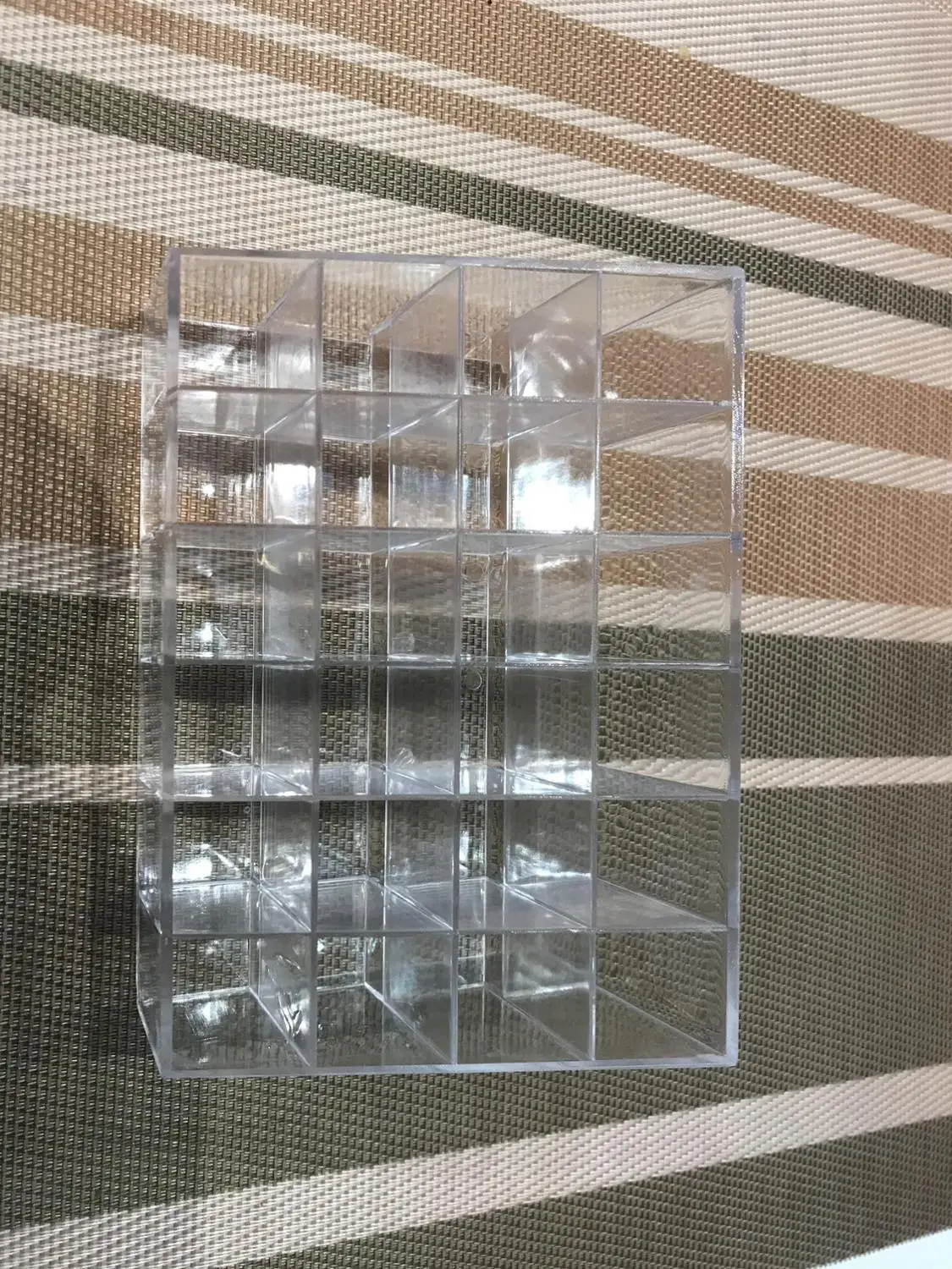 Пустая многослойная стойка акриловый прозрачный лак для ногтей Косметический