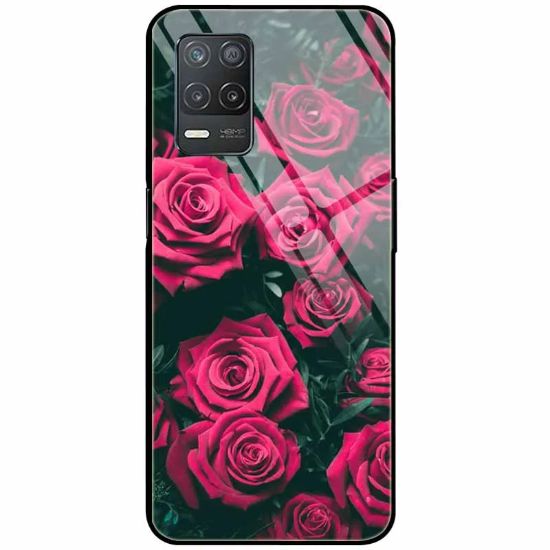 Tempered Glass Hard Protective Back Cover - Cute Design