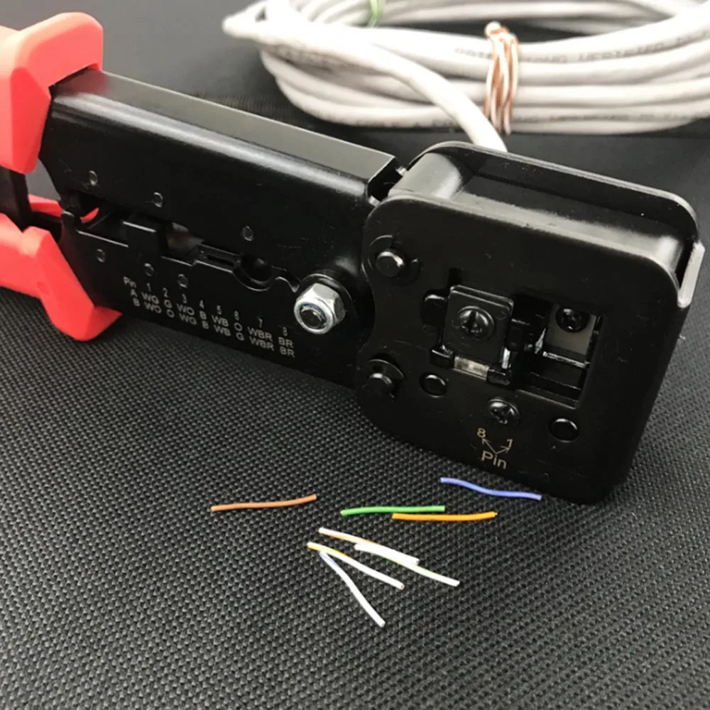 EZ rj45 щипцы ручные сетевые инструменты плоскогубцы rj12 cat5 cat6 8p8c инструмент для зачистки кабеля зажим щипцы зажим многофункциональный