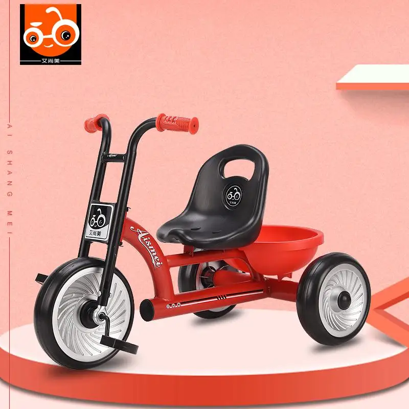 Детский трехколесный велосипед игрушка автомобиль Детский сад Игрушка детский велосипед 1-3-2-6 лет велосипед - Цвет: C