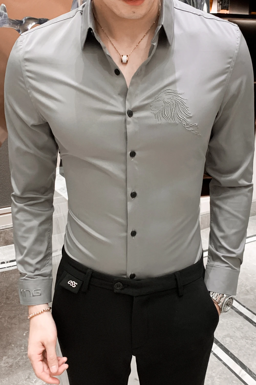 Night Club Tuxedo 3XL|Casual Shirts 