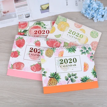 

2020 Watermelon Lemon Fresh Fruit Series Calendar DIY Desk Calendar Daily Schedule Planner 2019.07~2020.12