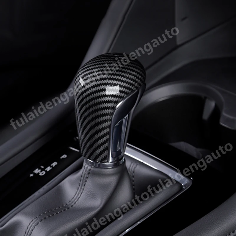 1 шт. для Mazda 3 Axela- углеродное волокно ABS чехол для рычага переключения передач отделка украшения автомобильные аксессуары