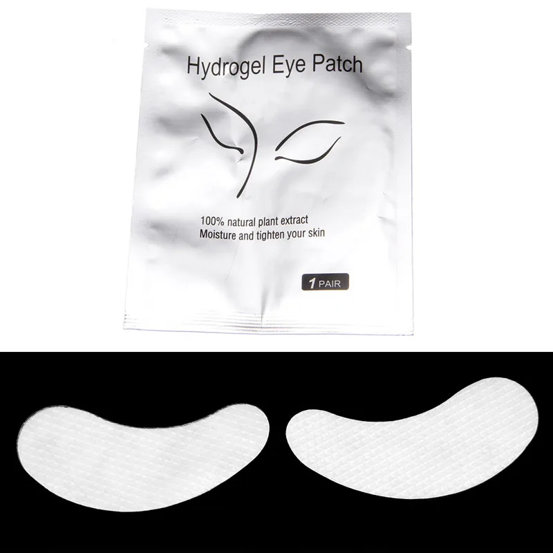 10 pairs/lot Eyelash Pad Gel Patch Lint Free Lash Extension Eye Mask facail skin care Beauty Tool |
