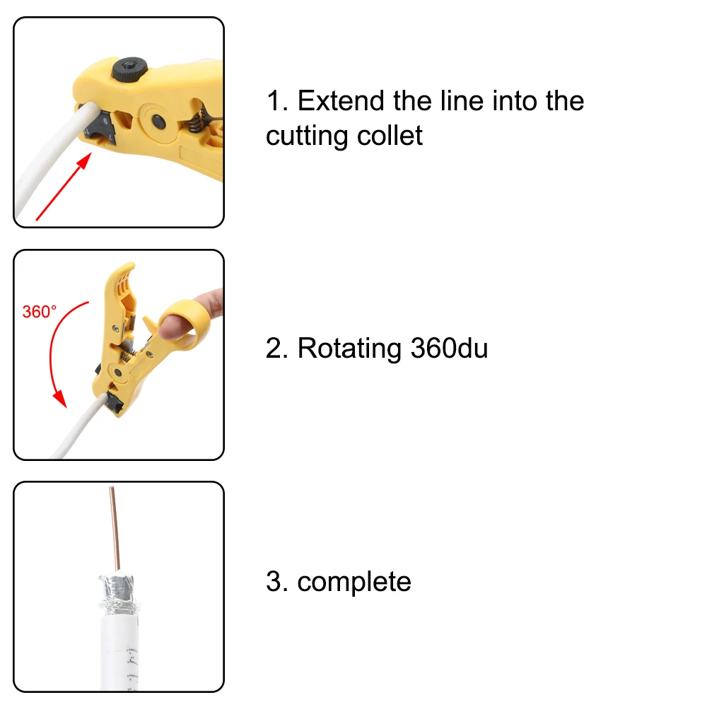 coaxial frio imprensa braçadeira rg59 rg6 crimper