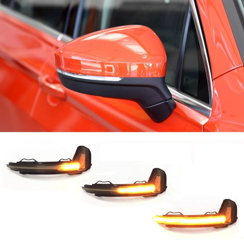

Dynamic LED Blinker Side Mirror Indicator Turn Light Signal for Volkswagen vw Tiguan Allspace BW2 2017 2018 2019 Car Accessories