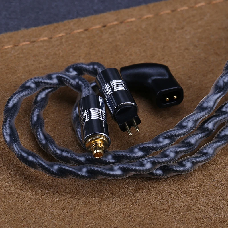 OPENHEART 4 Core Litz High Purity Silver Cable MMCX/0.78 2Pin/QDC 3.5/2.5/4.4mm Balance Earphones Headphone Upgrade Cable