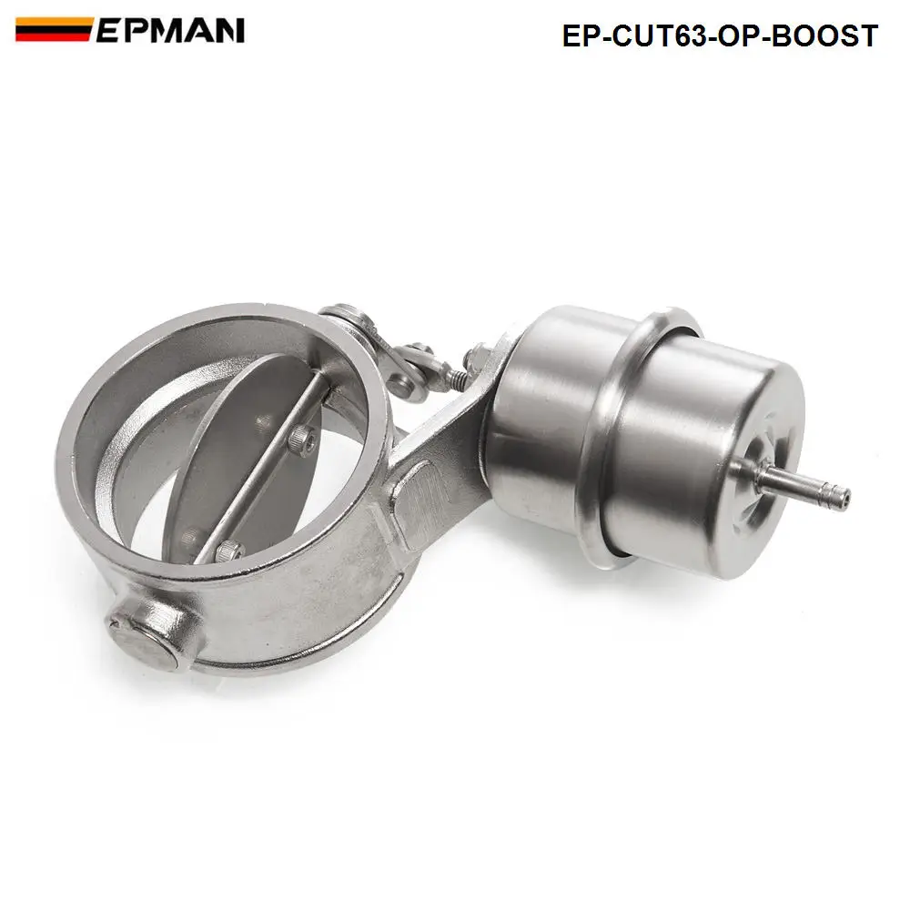 NEW Boost Activated Exhaust Cutout / Dump 63MM Open Style Pressure