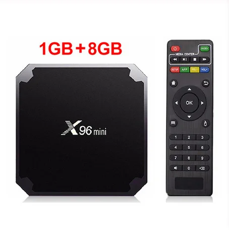 X96 mini X96mini Android 7 0/9 0 умная ТВ-приставка 1 ГБ/8 ГБ Amlogic S905W H.265 4K 2 4 GHz WiFi медиаплеер