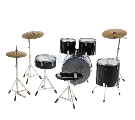 1/6 Scale Miniature Drum Set Fit for 12"Dolls Blythe, BJD and Barbie Doll Action Figures Accessories Mini Musical Instrument