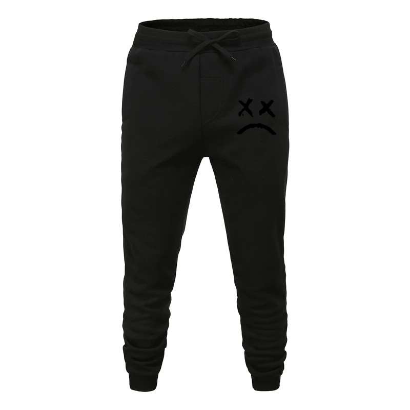 grey Not happy Men s Cotton Pants Male Bound Feet Motion Leisure Trousers Active Elastic Hip 3