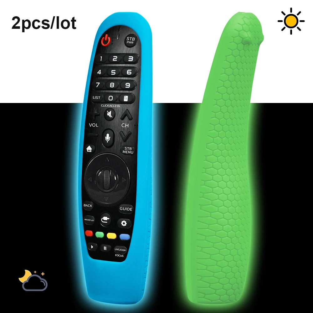funda mando lg smart tv,funda control lg,funda mando lg,Funda protectora para mando a distancia LG, Protector de silicona mando a distancia de TV, para LG AN MR600, MR650, MR18BA, MR19BA, MR20GA,