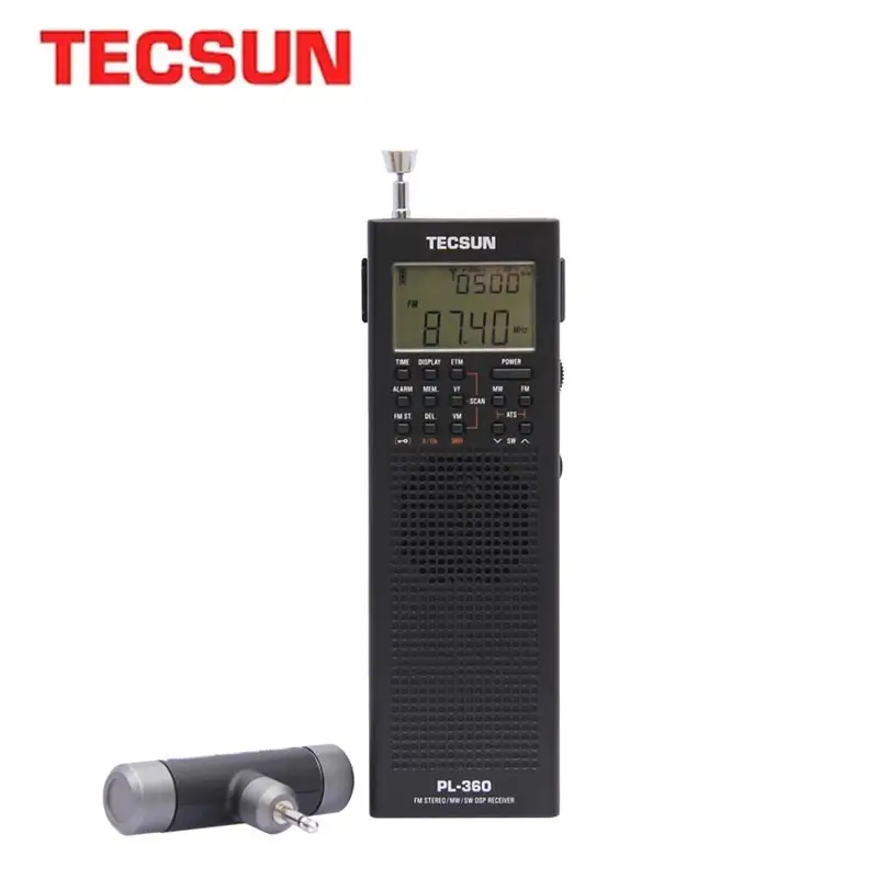 PL360 World Band DSP Radio Station Receiver with