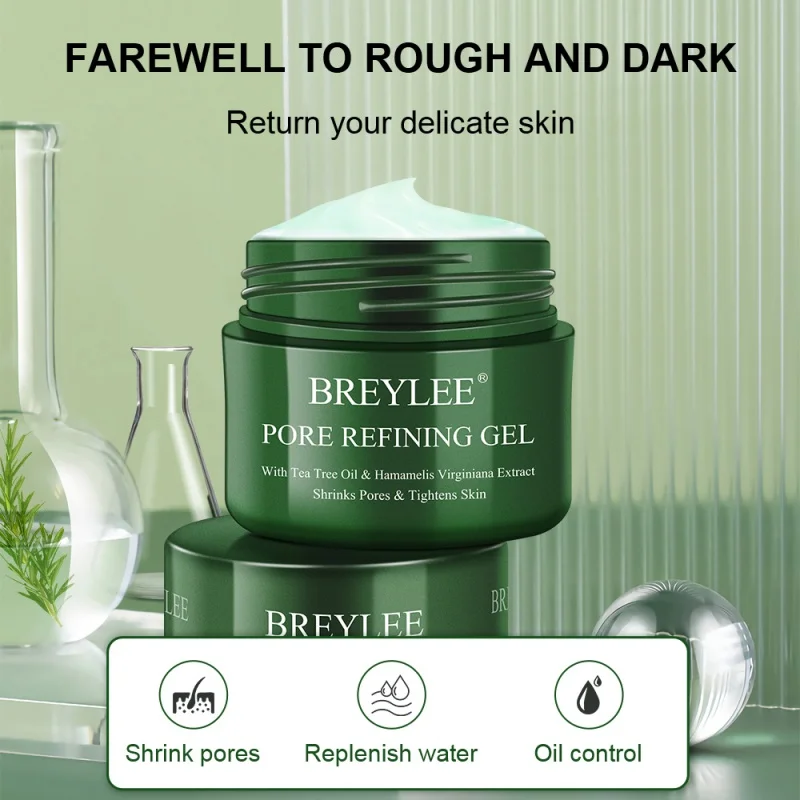 

Pore Refining Gel Shrink Pores Cream Serum Moisturizing Firming Dry Skin Care Anti Aging Oil Control Facial Essence 40g