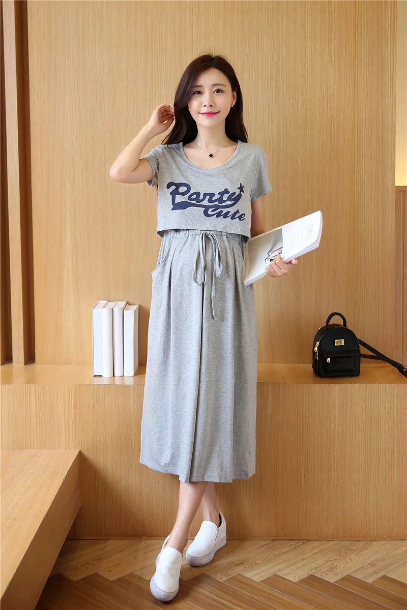 Envsoll Maternity Dress Breastfeeding Two Piece Suit Short Sleeved Maternity Clothes For Pregnant Women Long Korean Skirt W07 Clothes For Pregnant Maternity Clothesclothes For Pregnant Women Aliexpress