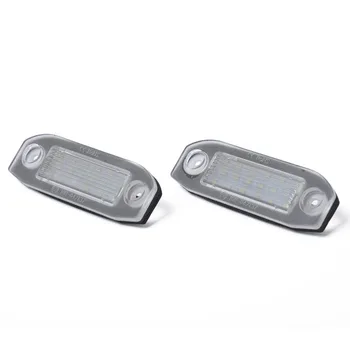 

2 x New LED License Plate Light Lamp Replacement 30634190 fit for VOLVO C30 C70 S80 II S60