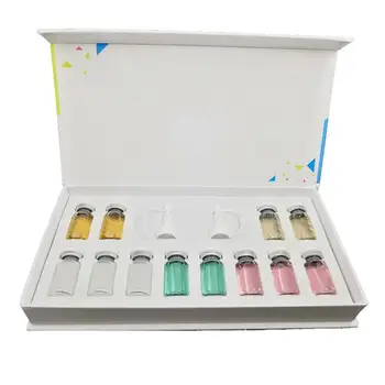 

12pcs/box Ampoule Brightening Foundation All Shades Meso Starter Kit Mix Shades Brightening Acne Healing Dermawhite Treatment8ml
