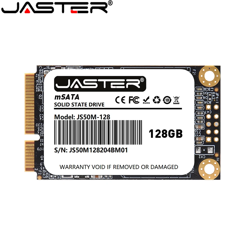 JASTER SSD mSATA 128 Гб 64 256 ГБ 512 120 Внутренний твердотельный жесткий диск для ноутбука
