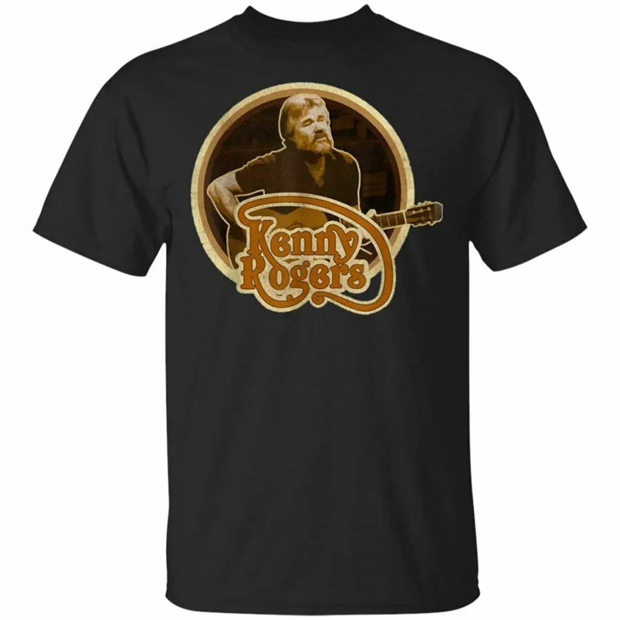 Kenny Rogers Мужская футболка Размер 2Xl 3Xl 4Xl 14Xl | одежда