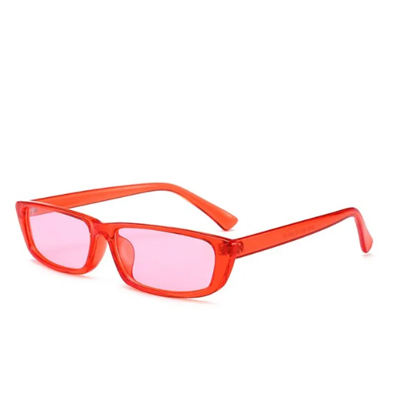 Мужские и женские Винтажные Солнцезащитные очки с небольшой оправой, очки для вождения, Ретро стиль, прямоугольные, прямоугольные, затемненные, UV400, очки, модный оттенок
