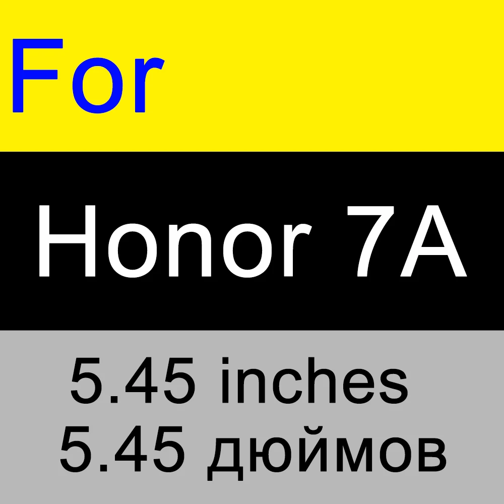 Защитное закаленное стекло lecaee для huawei Honor 8 Lite, высококачественное стекло для Honor 9 10 lite View 10 20 8A 8C 7A Pro - Цвет: For honor 7A