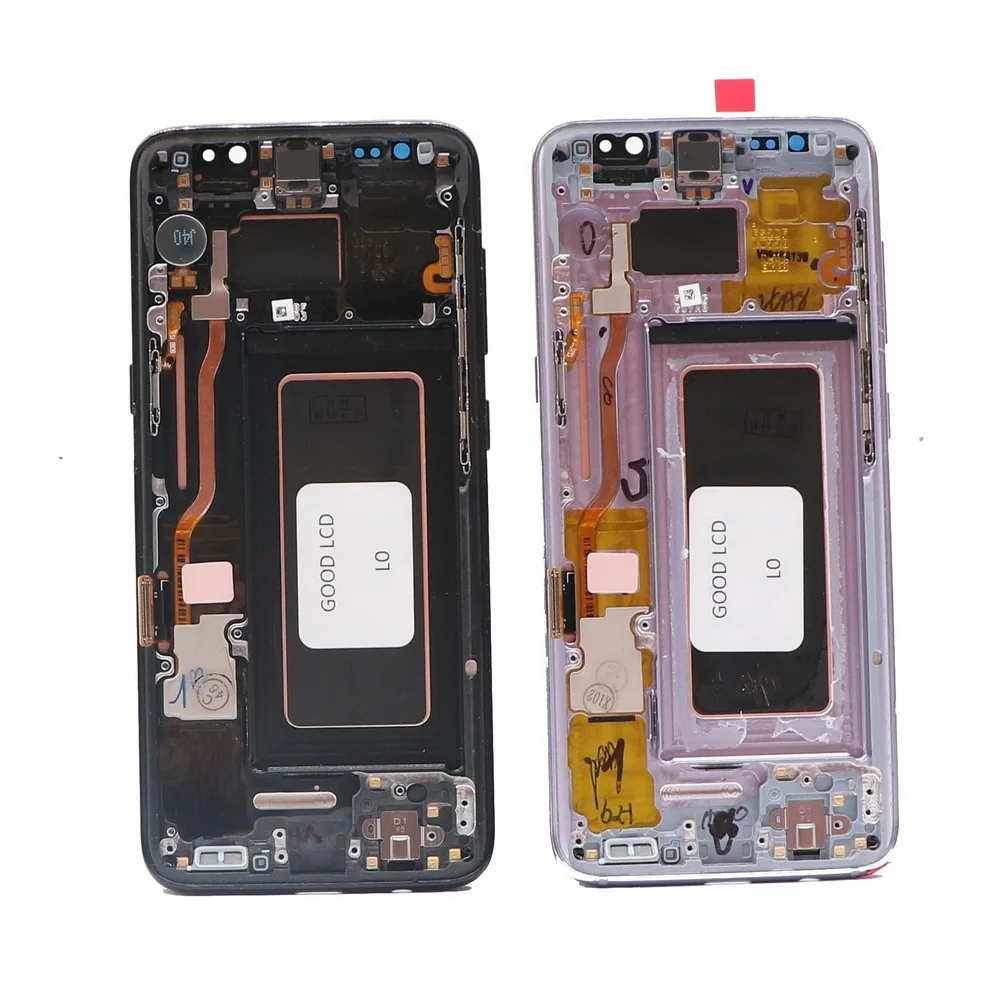 ЖК-монитор S8 plus G950 G950F G955FD G955F G955 компоненты сенсорного экрана с битыми пикселями для samsung Galaxy S8 lcd mon