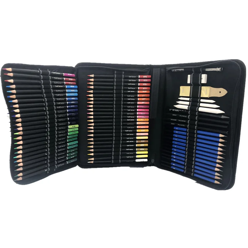 

95pcs Drawing Pencils Set Sketch Pencil School Art Set Art Pencils Supplies Drawing Colored Pencil Art Supplies Artist Kit